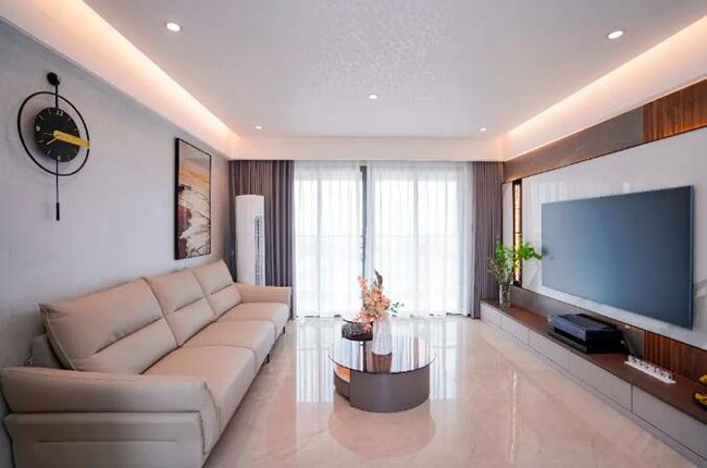 東莞碧桂園云樾半島129平現(xiàn)代輕奢四居室